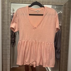 Pink Baby Doll Top